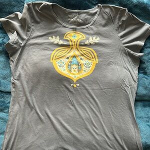 Blue Platypus acorn tee XL